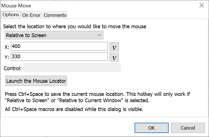 Auto Click at Current Mouse Cursor Location from Macro Script  Automate  Windows with Mouse and Keyboard Automation Software